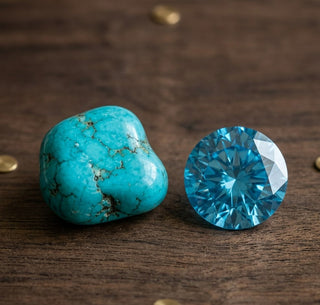 Turquoise/Zircon Jewellery