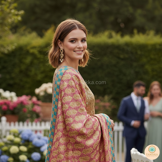 The Diamond Phulkari Dupatta