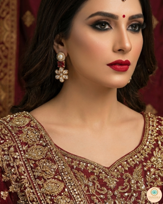 The Royal Rose Bloom Necklace Set