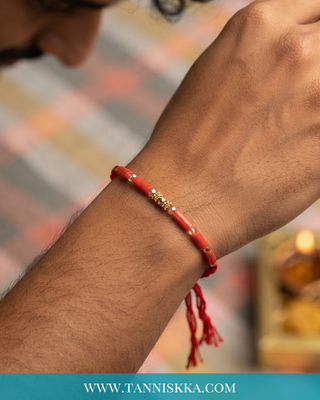 Rakhi (x1 Thread) - Mayian Guest Ganey, Pooja Thread - Multi-Purpose