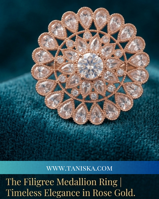 The Filigree Medallion Ring