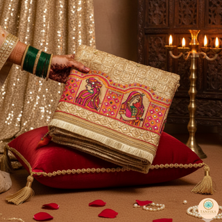 The Sunheri Phulkari Dupatta