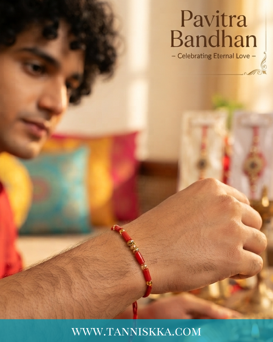 Rakhi (x1 Thread) - Mayian Guest Ganey, Pooja Thread - Multi-Purpose