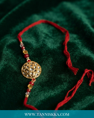 Kundan Rakhi Thread (x1 Thread)