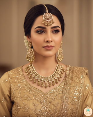 The Regal Chandrika Polki Heritage Necklace Set