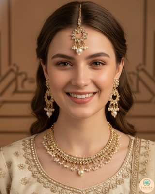 The Empress Golden Necklace Set