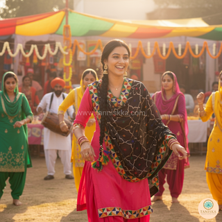 The Utsav Phulkari Dupatta