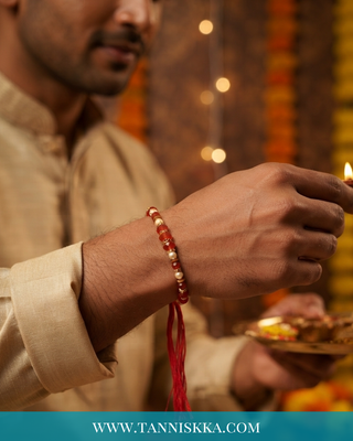 Rakhi (x1 Thread) - Mayian Guest Ganey, Pooja Thread - Multi-Purpose