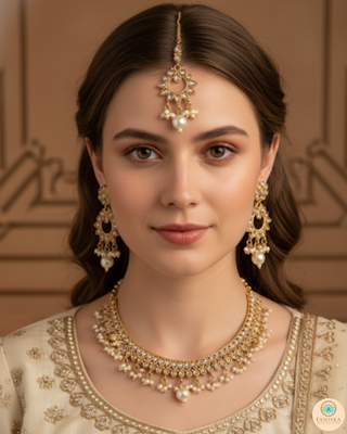The Empress Golden Necklace Set