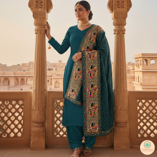 The Maharani Phulkari Dupatta