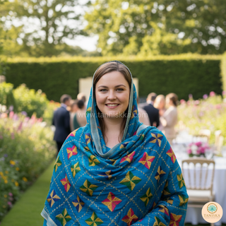 The Royal Star Bloom Phulkari Dupatta