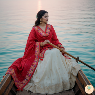 The Gajraaj Bloom Phulkari Dupatta
