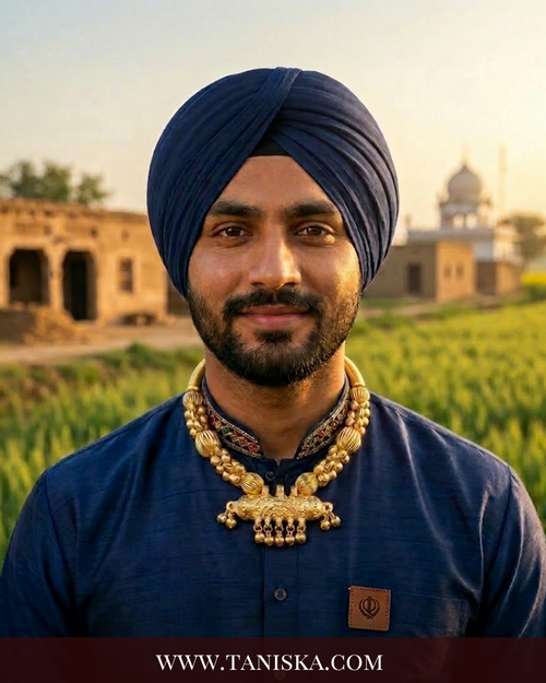 The Gabru Heritage Gold Kaintha - Necklace Set