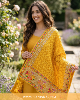Folk-Art Heritage Sainchi Phulkari