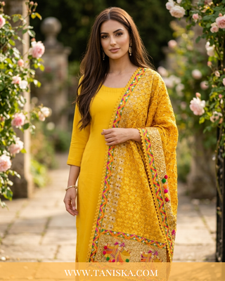 Folk-Art Heritage Sainchi Phulkari