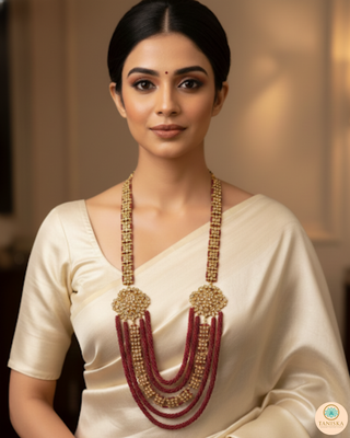 The Shahi Ruby Rani Haar
