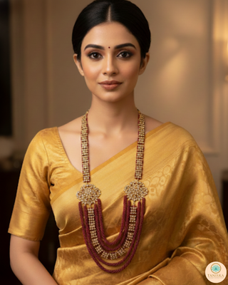 The Shahi Ruby Rani Haar