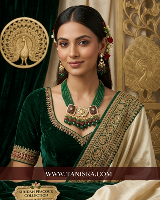 The Emerald Peacock Heritage Choker