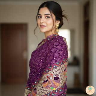 The Maharani Phulkari Dupatta