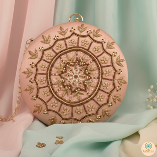The Blush Mandala Clutch Bag