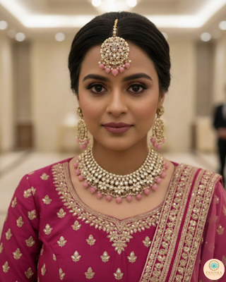 The Rajwada Rose Necklace Set