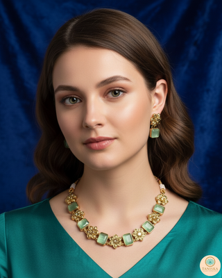 Mint SIMPLE Necklace Set