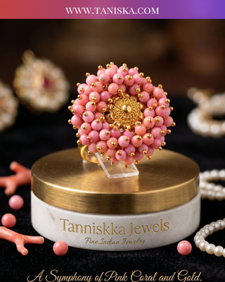 The Candy Pink Blossom Ring