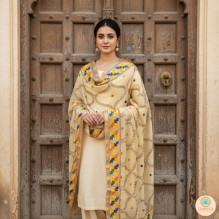 Sonehri Bagh Phulkari Dupatta