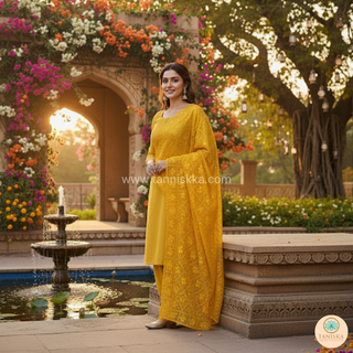 The Surya Phulkari Dupatta