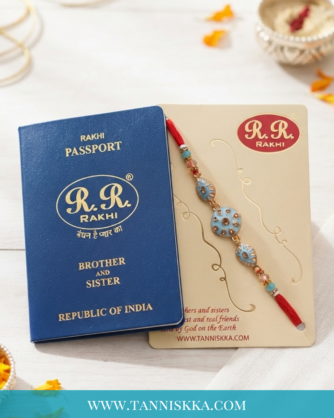 Passport Rakhi Thread (x1 Thread)