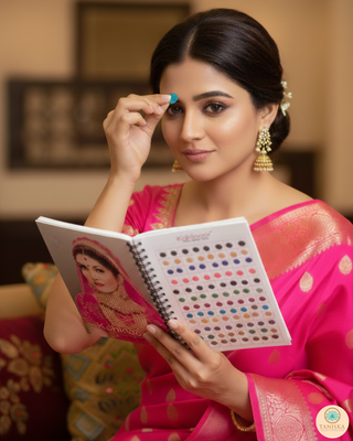 Kohinoor Velvet Bindi Book (960 Bindis) - Bindi Book