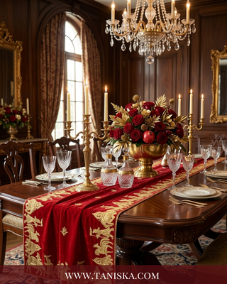 The Royal Heritage Barat Velvet Shawl