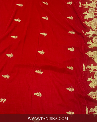 The Royal Heritage Barat Velvet Shawl