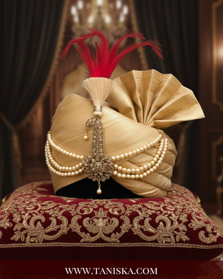 The Dynasty Sun-Drop | Handcrafted Kundan Kalgi