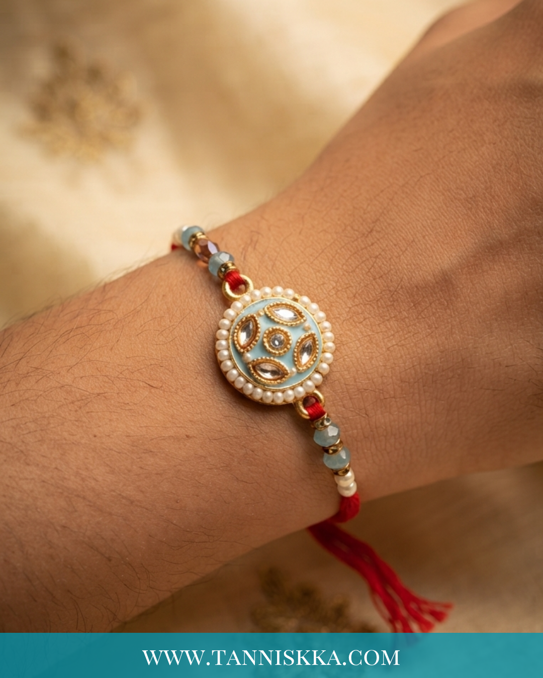 Special Edition Rakhi (x1 Only) - Mayian Guest Ganey, Pooja Thread - Multi-Purpose