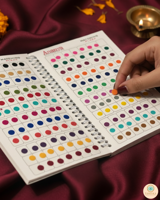 Ananya VELVET Bindi Book (960 Bindis) - Bindi Book