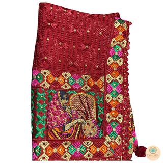 The Kudiyan Di Kala Phulkari Dupatta