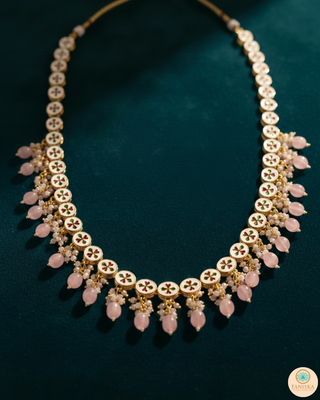 The Sovereign Ishani Heritage Haar (Baby Pink)