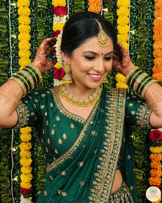 The Radiant Aavya Citrine Necklace Set