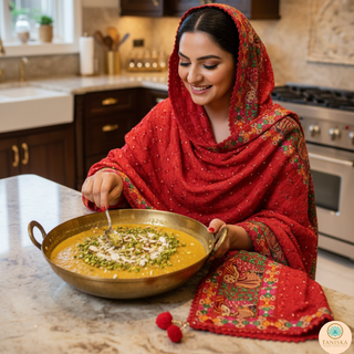 The Kudiyan Di Kala Phulkari Dupatta