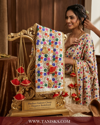 The Ivory Garden Heritage Bridal Chunnii