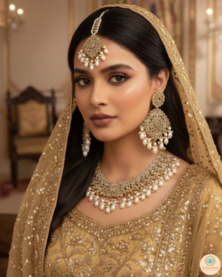 The Majestic Pearl-Cascade Gala Necklace Set