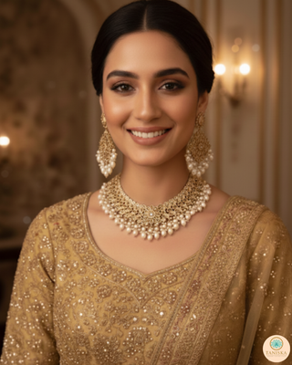 The Majestic Pearl-Cascade Gala Necklace Set