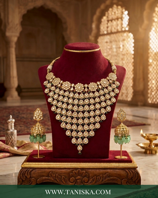 The Imperial Emerald & Kundan Bridal Set