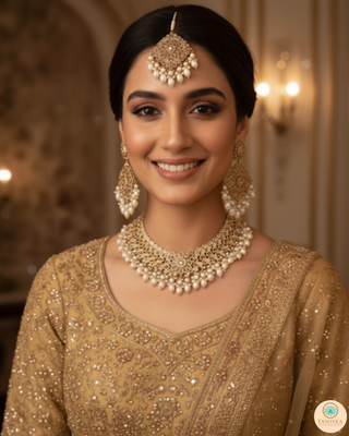 The Majestic Pearl-Cascade Gala Necklace Set