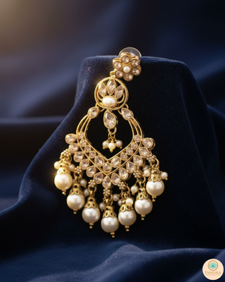 The Royal Pearl-Droplet Necklace Set