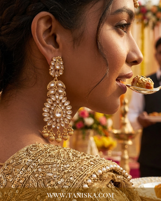 Majestic Floral Drop Earrings