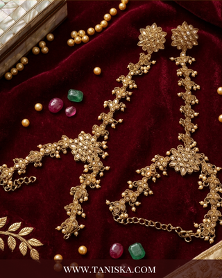 The Mughal Blossom Bridal Haathphool