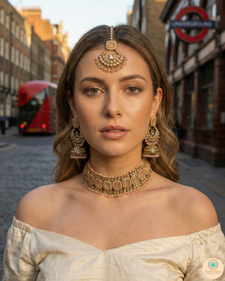 The Noor-e-Jahan Antique Necklace Set