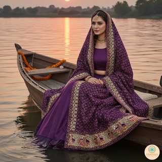 The Maharani Phulkari Dupatta